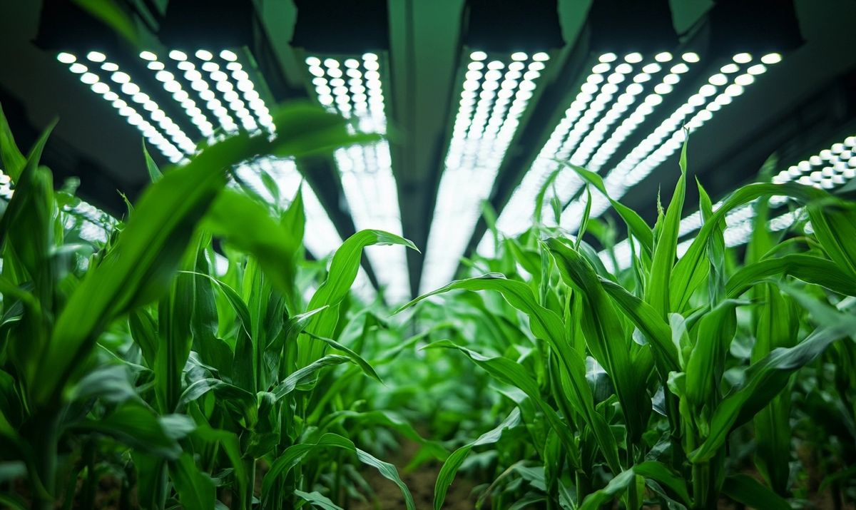 Benefits of Using LED Grow Lights for Corn Farming