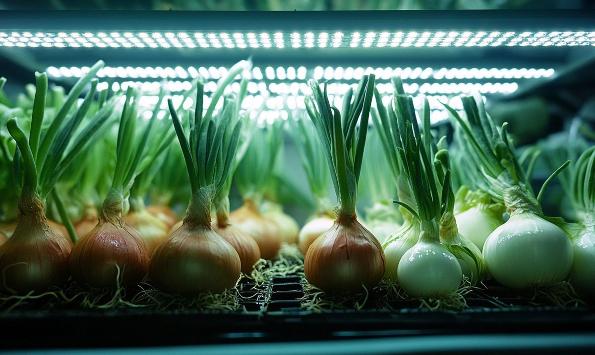 Determining the Optimal Distance Between LED Grow Lights and Onions