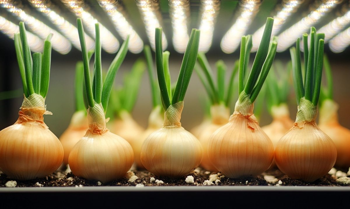 Maximizing Onion Yields with the Right LED Grow Light Setup